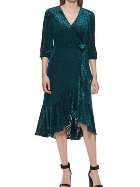 Calvin Klein | Dresses | Highlow Aline Gown Calvin Klein Black Dress |  Poshmark